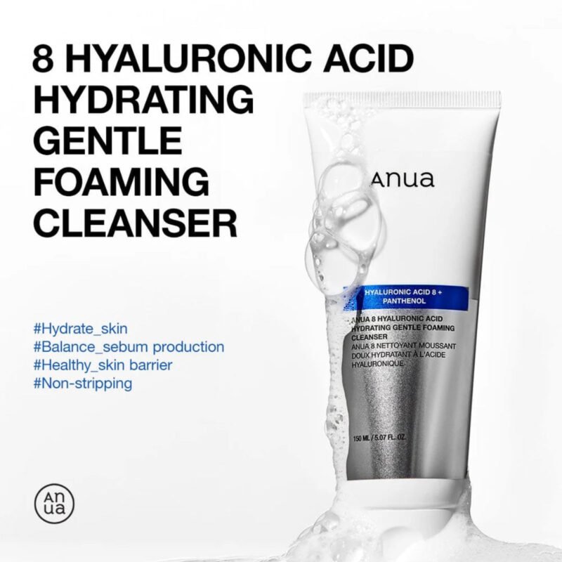 ANUA - HYALURONIC ACID PANTHENOL FOAMING CLEANSER - additional product view 2 - wholesale