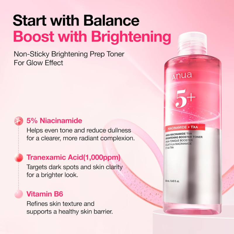 anua-niacinamide-tranexamic-acid-brightening-booster-toner-250-aucotxabrighteningboosterxxx-250ml-0.png Anua - Niacinamide + Tranexamic Acid Brightening Booster Toner - main product image - wholesale
