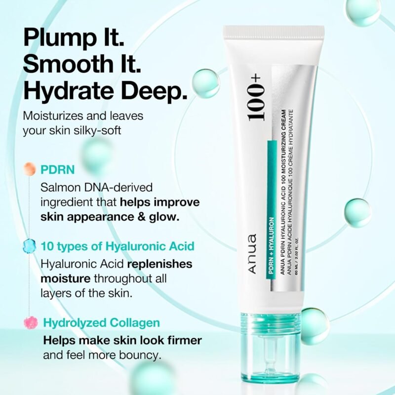 Anua - PDRN Hyaluronic Acid 100 Moisturizing Cream + set - additional product view 3 - wholesale
