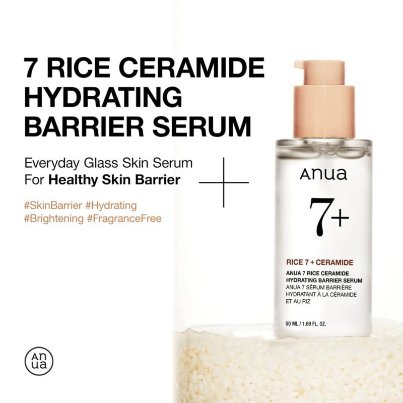 Anua - Rice 7+ Ceramide Hydrating Barrier Serum - additional product view 2 - wholesale