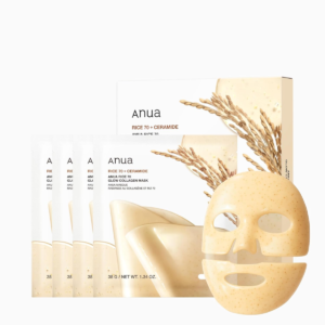 Anua - Rice 70 + Ceramide Gloz Collagen Mask Sheet 4pcs - main product image - wholesale