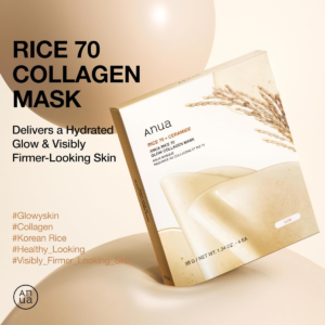 Anua - Rice 70 + Ceramide Gloz Collagen Mask Sheet 4pcs - additional product view 2 - wholesale