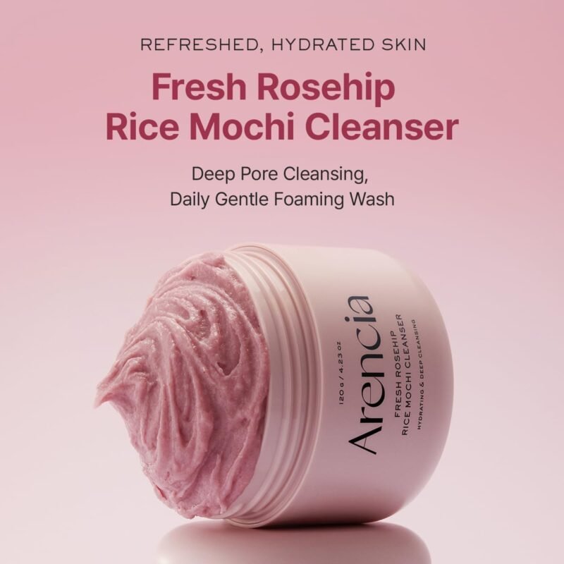 Arencia - Fresh Rosehip Rice Mochi Cleanser - additional product view 2 - wholesale