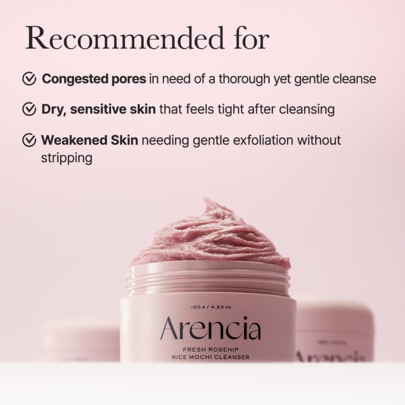 Arencia - Fresh Rosehip Rice Mochi Cleanser - additional product view 6 - wholesale