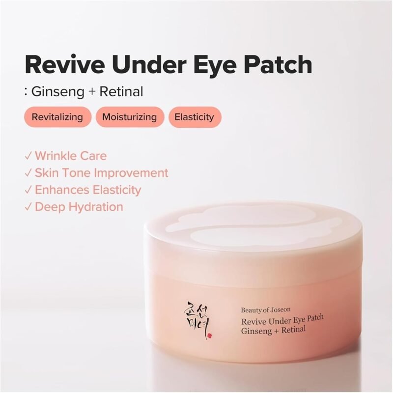 Beauty of joseon - Revive Under Eye Patch Ginseng + Retinal 60 patchs - additional product view 7 - wholesale