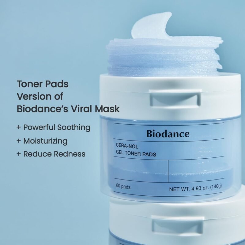 Biodance - Cera-nol Gel Toner Pads - 60 pads - additional product view 6 - wholesale