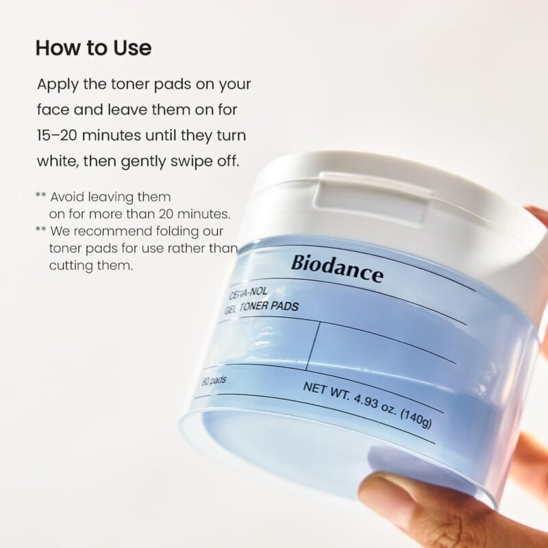 Biodance - Cera-nol Gel Toner Pads - 60 pads - additional product view 7 - wholesale