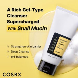 COSRX - Advanced Snail Mucin Gel Cleanser - additional product view 2 - wholesale