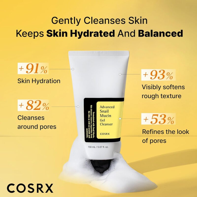 COSRX - Advanced Snail Mucin Gel Cleanser - additional product view 3 - wholesale