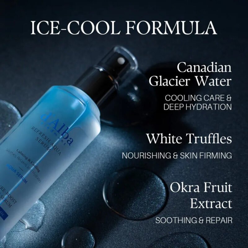 d'Alba - Refresh Aqua Serum Moisturizing & Cooling - additional product view 3 - wholesale