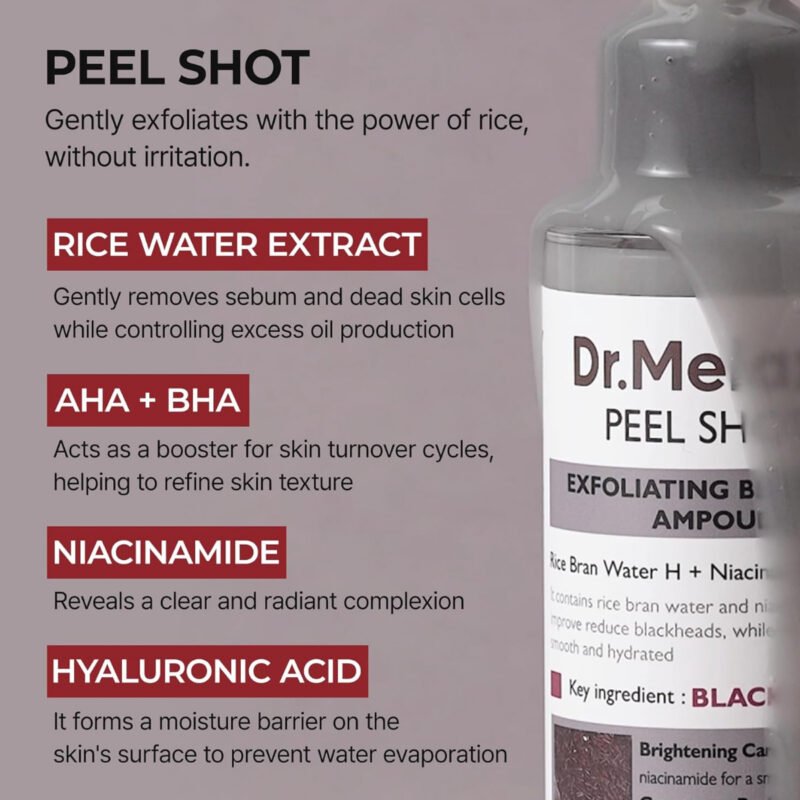 DR . MELAXIN - EXFOLIANT BLACK RICE AMPOULE - additional product view 5 - wholesale