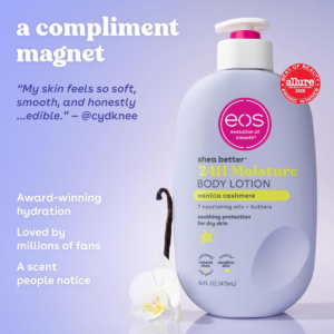 eos - Shea Better Body Lotion Vanilla Cashmere - main product image - wholesale