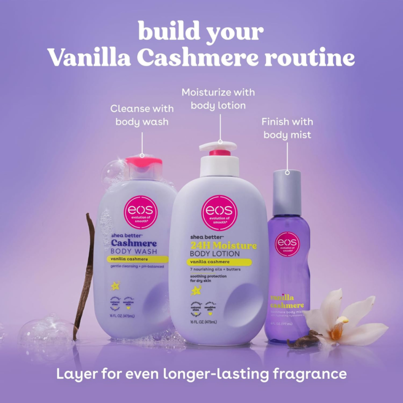 eos - Shea Better Body Lotion Vanilla Cashmere - additional product view 9 - wholesale