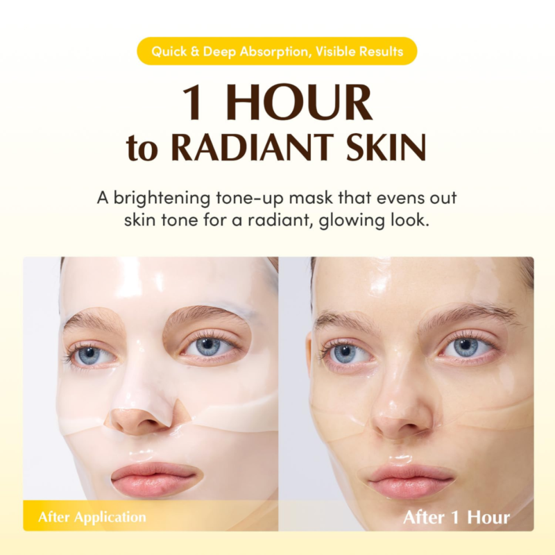 EQQUALBERRY - Collagen Glow Up Hydrogel Mask Set - additional product view 3 - wholesale