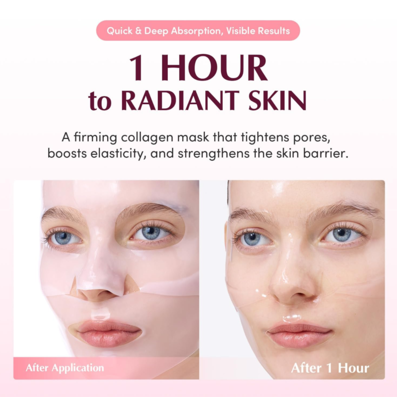 EQQUALBERRY - Collagen Pore-Tight Up Hydrogel Mask Set - additional product view 3 - wholesale