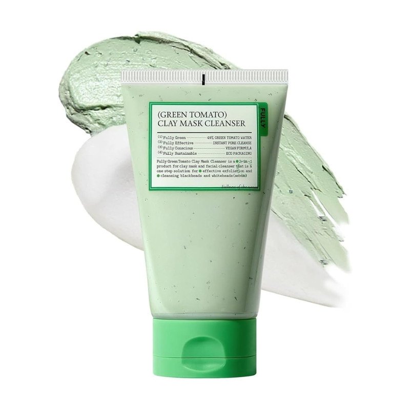 fully-green-tomato-clay-mask-cleanser-120ml-fycoclaypackcleanserxx-120ml-01.jpg FULLY - Green Tomato Clay Mask Cleanser - main product image - wholesale