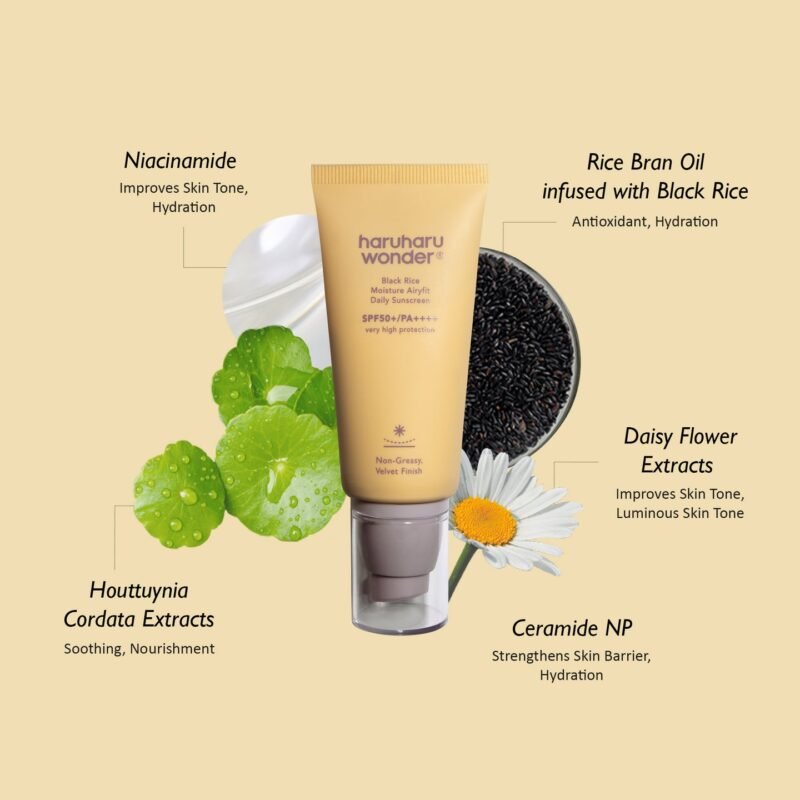 Haruharu Wonder - Black Rice Moisture Airyfit Sunscreen - additional product view 6 - wholesale