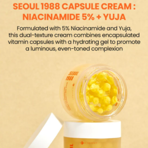 K-SECRET - SEOUL 1988 Capsule Cream : Niacinamide 5% + Yuja - additional product view 2 - wholesale