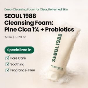 KSECRET - SEOUL 1988 Cleansing Foam : Pine Cica 1% + Probiotics - additional product view 2 - wholesale