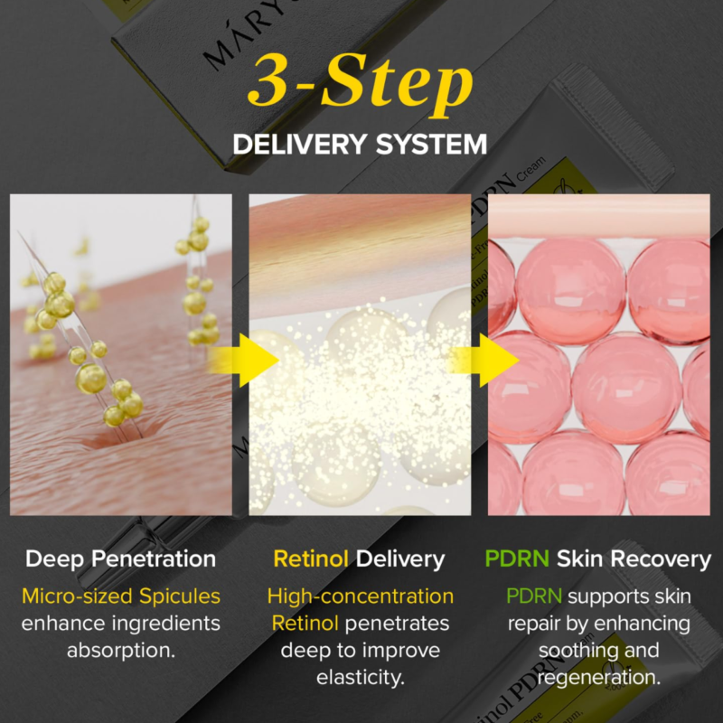 Mary&May - Spicule Retinol PDRN Cream - additional product view 5 - wholesale