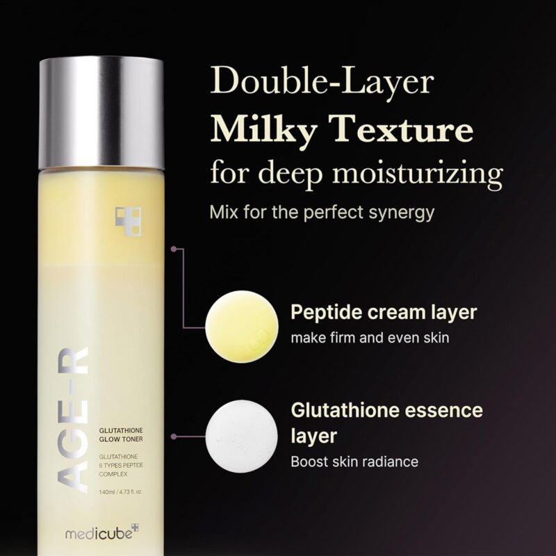 Medicube – AGE-R Glutathione Glow Toner - additional product view 3 - wholesale