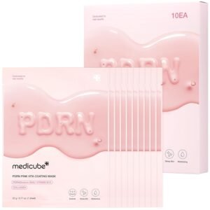 Medicube - lot de 10 masques PDRN pink Vita Coating Sheet Mask - main product image - wholesale