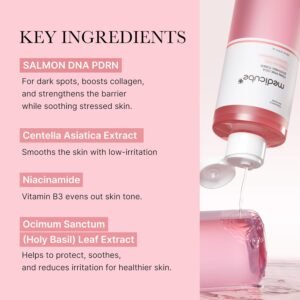 Medicube - PDRN Pink Cica Soothing Toner - additional product view 2 - wholesale