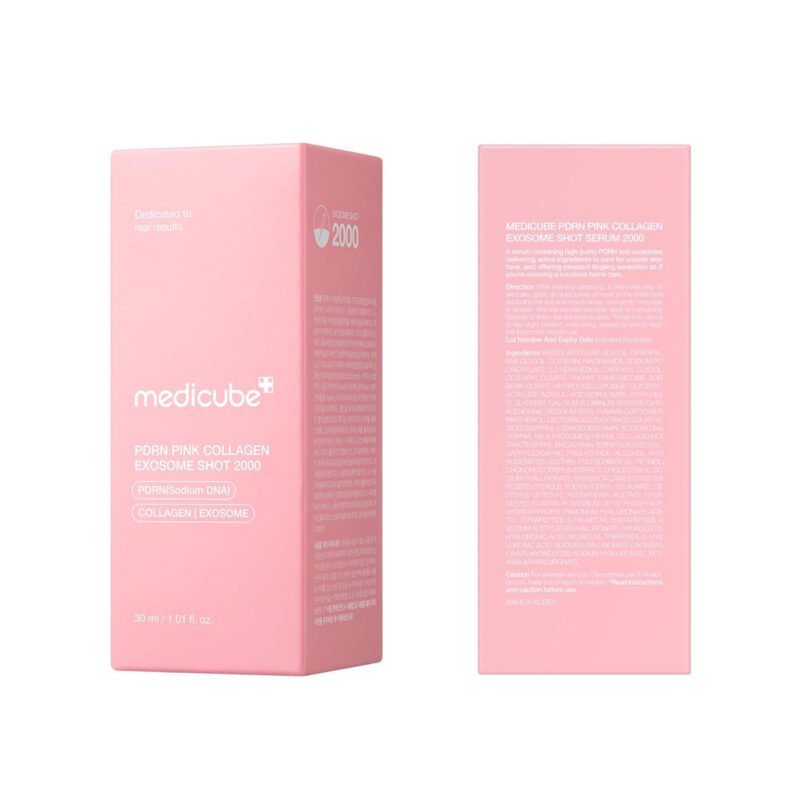 Medicube - PDRN Pink Collagen Exosome Shot 2000 - additional product view 9 - wholesale