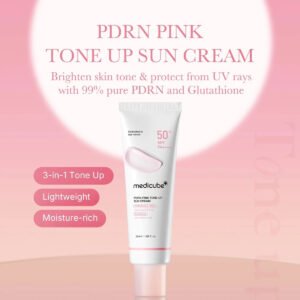 Medicube - PDRN Pink Tone-Up Sunscreen - additional product view 2 - wholesale