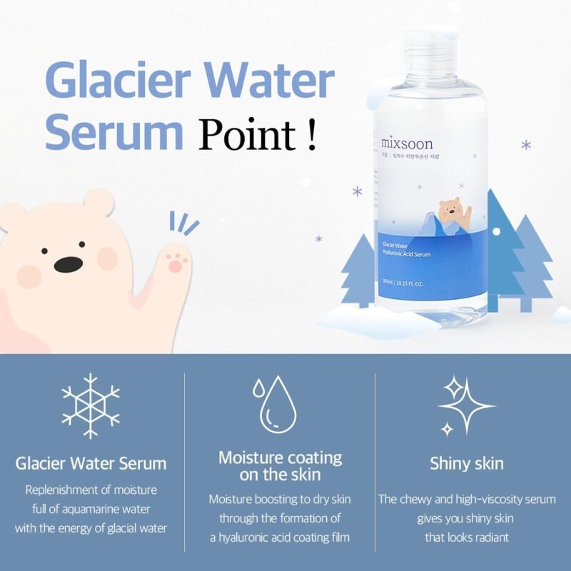 Mixsoon - Glacier Water Hyaluronic Acid Serum Jumbo - additional product view 4 - wholesale