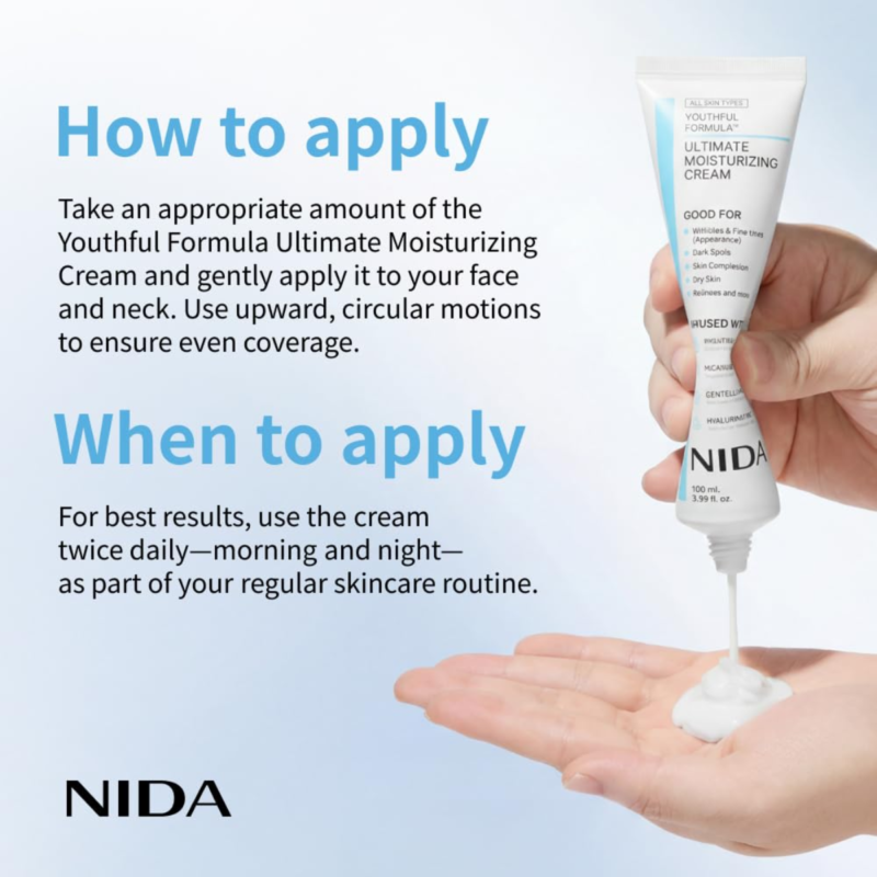NIDA - Youthful Formula Ultimate Moisturizing Cream - additional product view 5 - wholesale