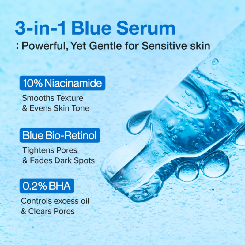 numbuzin - No.3 Blue Bio-Retinol Pore Refining Serum - additional product view 5 - wholesale