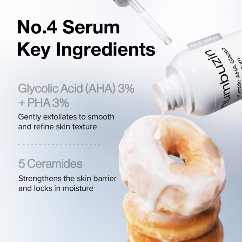 Numbuzin - No.4 Ceramide AHA Glazed Skin Prep Serum - additional product view 3 - wholesale