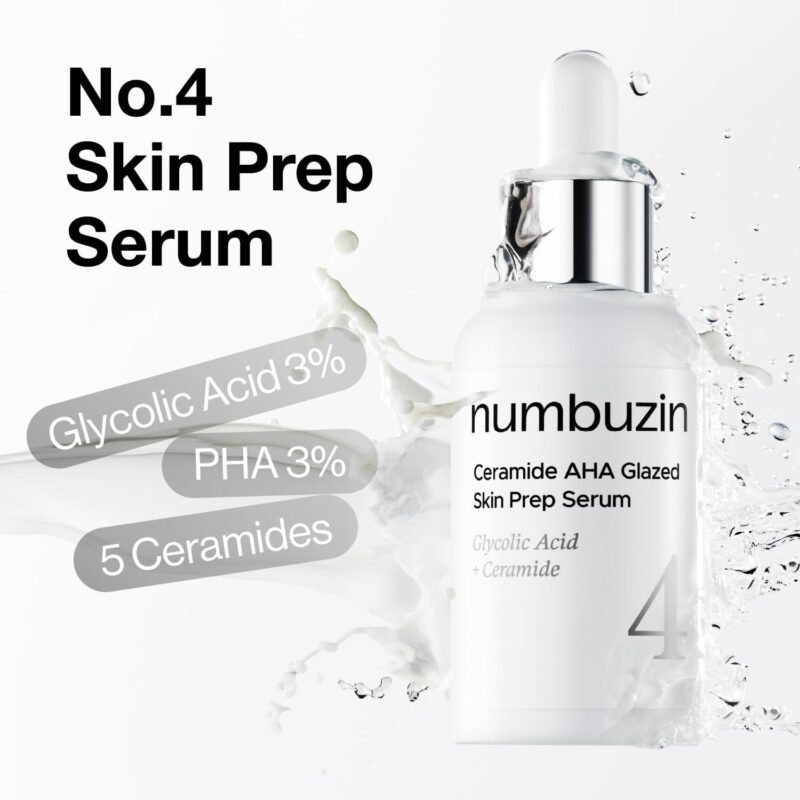 Numbuzin - No.4 Ceramide AHA Glazed Skin Prep Serum - additional product view 6 - wholesale