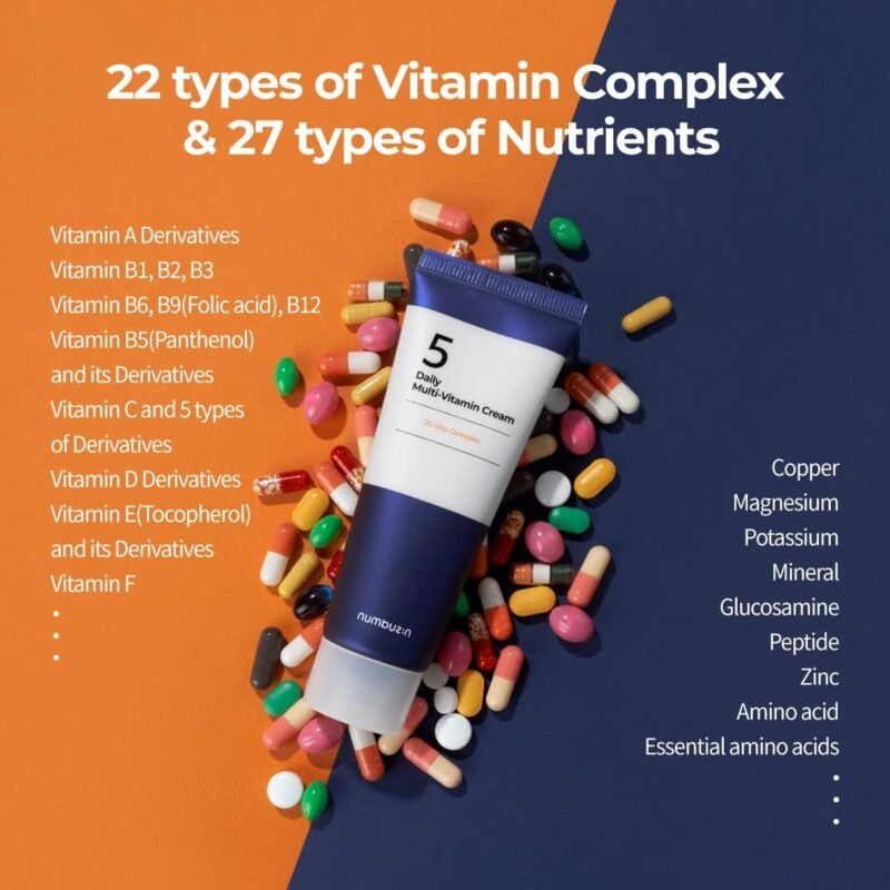 Numbuzin - No. 5 Daily Multi-Vitamin Cream - additional product view 6 - wholesale