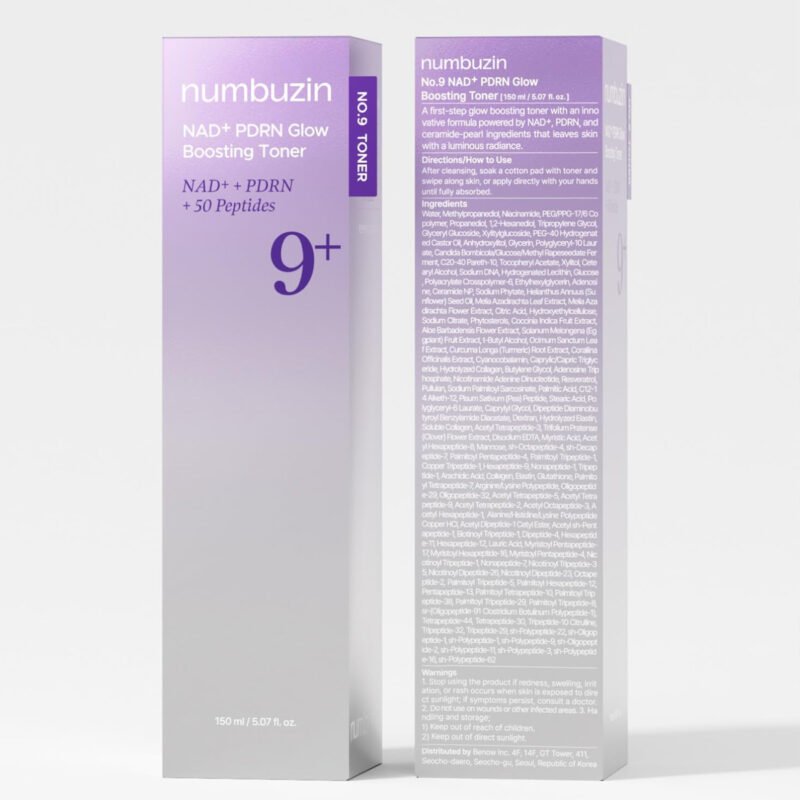 Numbuzin - Radiance toner NA + PDRN - additional product view 9 - wholesale
