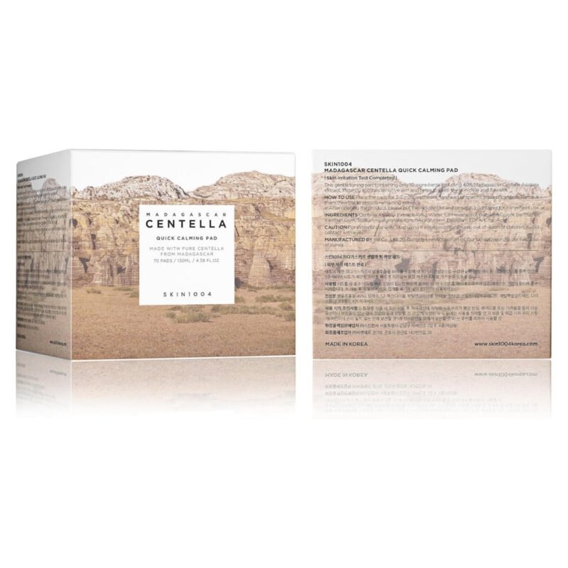 SKIN 1004 - CENTELLA QUICK CALMING PAD 70PADS - additional product view 2 - wholesale